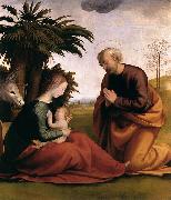 The Rest on The Flight into Egypt Fra Bartolomeo